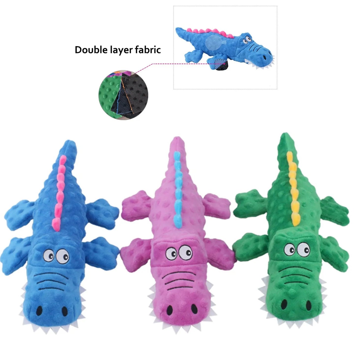 49% OFF🔥2023 NEW INDESTRUCTIBLE SQUEAKY PLUSH TOY FOR AGGRESSIVE CHEWERS